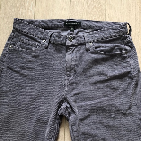 Banana Republic Corduroy Regular Fit Pants in Grey - Picture 5 of 10